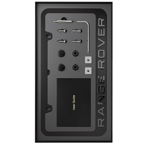 Black License Plate Frames