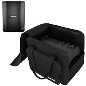 Carrying Bag Compatible with Bose S1 Pro/Bose S1 Pro+ Portable Bluetooth Speaker Cover, Travel Storage Case with Shoulder Strap and Accessory Pocket
