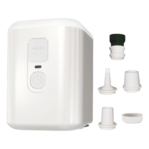 Bomba de aire eléctrica, dispositivo de inflado portátil de 4,5 kpa, inflador de alta potencia para globos, barcos, equipo de camping, neumáticos de bicicleta, accesorios de coche, colchones de aire