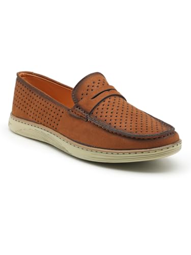 Image of Men's Denim Causal Loafers | Premium Breathable Upper | Driving Loafers | Lighweight Slip-On's | Soft Cushioned Insole | Super Flexible, Comfortable for Men