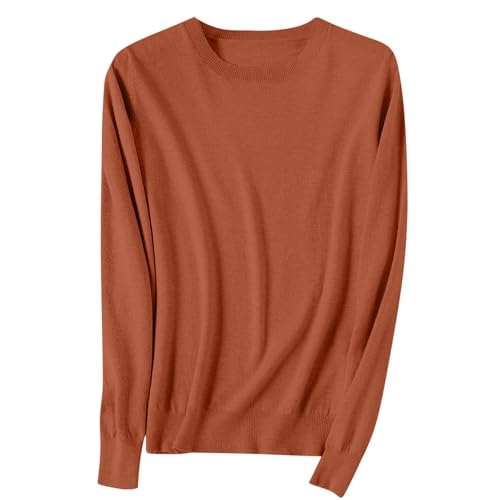 Sweaters for Women Knit Casual Crewneck Fall Sweater Cashmere Fashion Comfort Pullover Top Dressy Long Sleeve Outfits3
