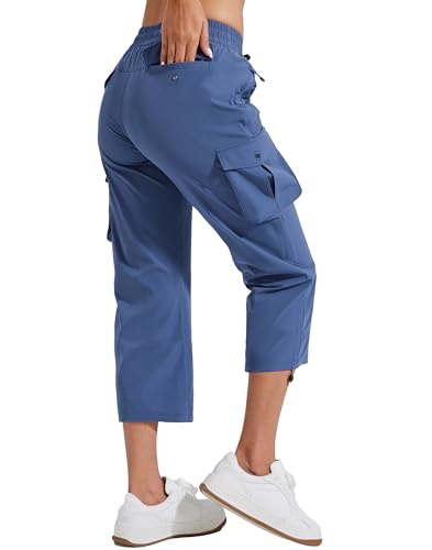 Pantacourt femme été confortable fini les tailles serrées avec ce pantalon 3/4