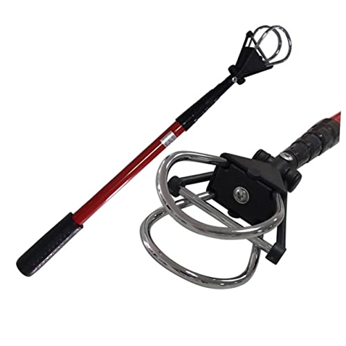 ARTSEWPLY Golf Range Scoop Tool Putter Water up Tool 6 Inch Five-Section Retractable