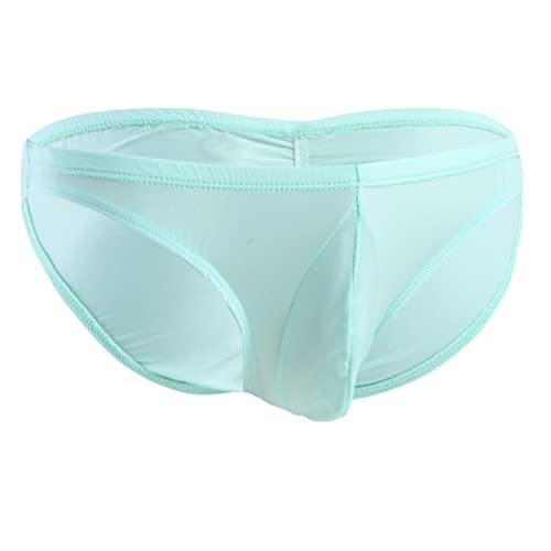 renvena Mens Bikini Bottoms Bulge Pouch Briefs Elastic Ruched Back Lingerie Panties Swim Underwear3