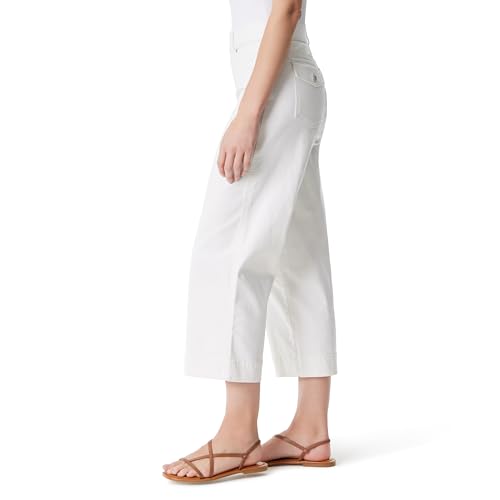 Gloria Vanderbilt Women's Shape Effect Pull on High Rise Wide Leg Crop Standard2