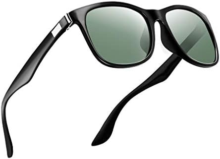 Polarized Sunglasses for Men Women Vintage Mens Sunglasses Rectangular Driving Sun Glasses