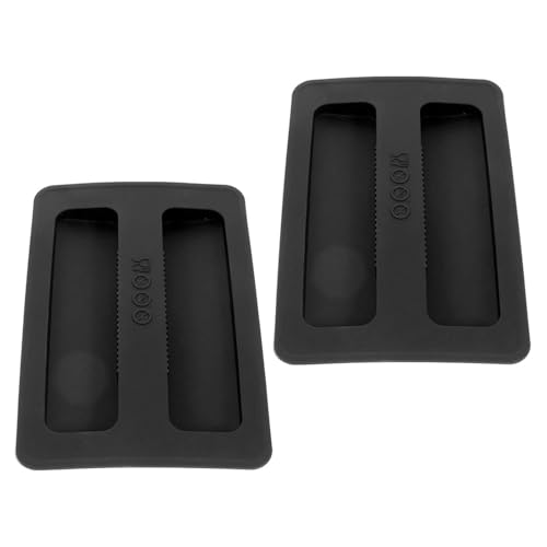 VICASKY Cubierta de Silicona para Tostadora de Pan Doméstica, 2 Piezas Prácticas y Protectoras para Mantener Limpio el Aparato en Cocina