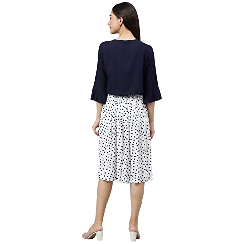 Image of DEEBACO Women Floral Printed Shrug Dress