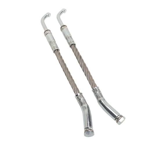 Yunir Ice Scratchers Kit, 1201 DF Universal Snowmobile Ice Scrapers Set for Snowmobiles, Recommend for Heights 2? 1/2in Right and Left