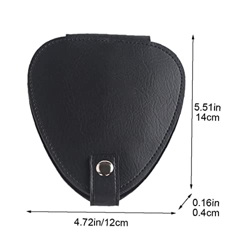 vepoty De Support De Médiator en Cuir De Médiator Électrique Acoustique Triangle Étui De Médiator De Guitare - Les Beatles, Paul McCartney, John Lennon, RIngo Starr, George Harrison vepoty De Support De Médiator en Cuir De Médiator Électrique Acoustique Triangle Étui De Médiator De Guitare – Image 5