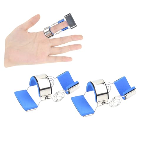 Gogogmee Finger Brace Hand Brace Finger Support Spring-coil Extension Splint Riser for Joint Stretch Size l