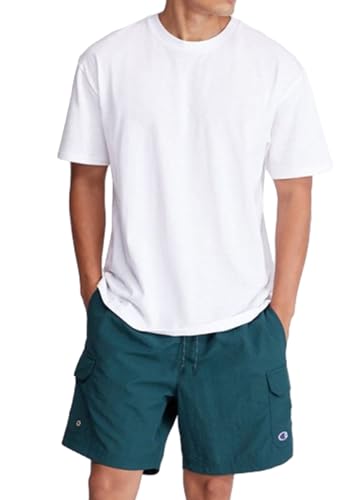 T-shirt en coton COOFANDY blanc léger et respirant à manches courtes pour homme