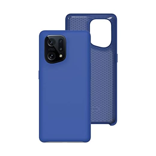 OPPO Cover Find X5 ORIGINALE, Custodia per Cellulare Find X5 16.6 cm (6.55"), Colore Blue, 3062934