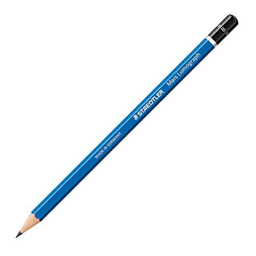 Crayons à papier 100-B STAEDTLER Lumograph mine noire pour dessin et croquis