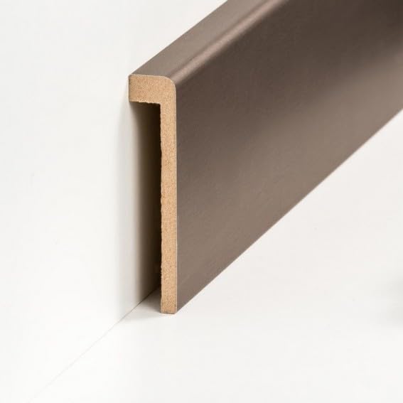 PROVISTON - Rodapié (chapa De Madera Auténtica, 20 X 80 X