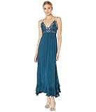 Free People Adella Maxi Slip Turquoise XS (Women's 0-2)
