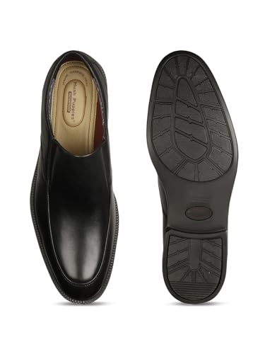 Image of Hus Puppies Irving Banker Mens Formal Slip-on Shoes in Black