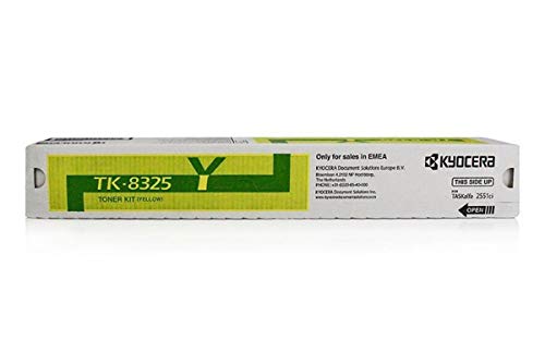 Toner yellow TK-8325Y Kyocera TASKalfa 2551ci 12000 pages