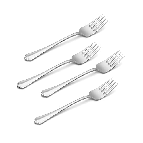 Oneida Julliard Flatware, Set of 4 , 18/10 Stainless Steel, Silver by Oneida - Image 2