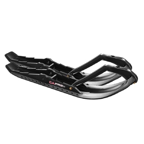 C&A Pro Black TMX Snowmobile Skis w/ 9