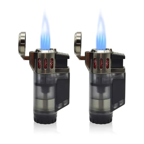 Encendedores portátiles resistentes al viento, pack de 2