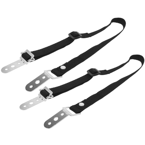 Anclajes de seguridad para muebles antivuelco: pack de 2 correas ajustables sin taladro