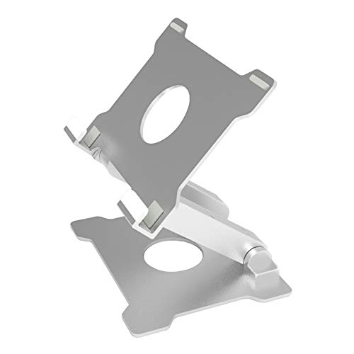 Aluminium Tablet Ständer, Desktop Verstellbare Metall iPad Halter Laptop Halterung, Passend für iPad Pro 12.9/iPad Mini/iPad 9.7/Surface Pro