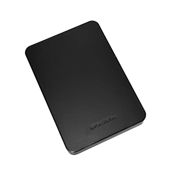 Avolusion Z2-S 1TB USB 3.0 Ultra Slim External Hard Drive/Pocket Drive (for Windows, MacOS, Xbox, PlayStation) (Renewed)