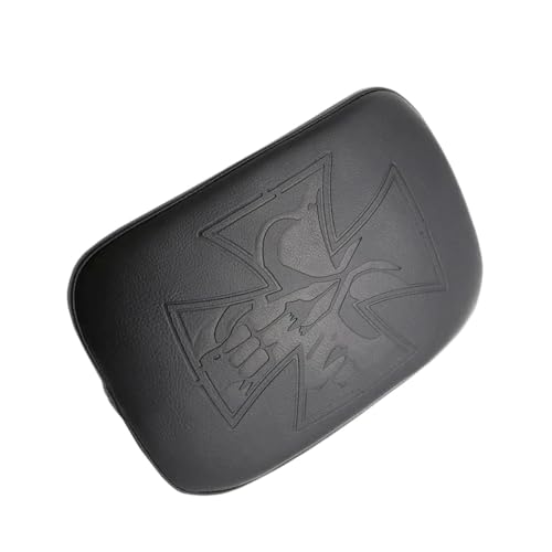 Selle en cuir pour moto XL883 avec ventouses et finition haut de gamme