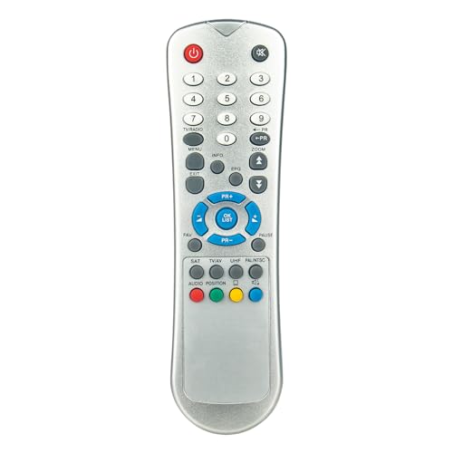 VINABTY Neu Fernbedienung Ersatz für Edision 2100 FTA/Edision Tyran/Edision 2600 CI / 1600 CI Remote Controller