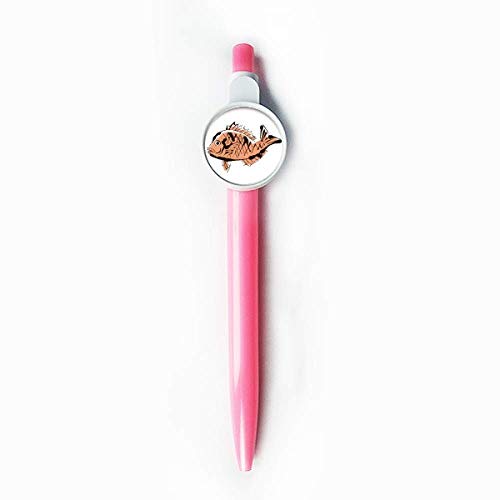 Stylo poisson de dessin animé bleu rétractable pour égayer vos bureaux