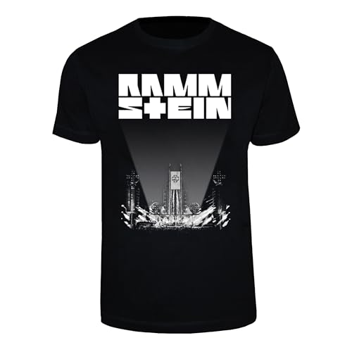 Rammstein Camiseta T-Shirt Buehne, XL, Productos Oficiales de la Banda
