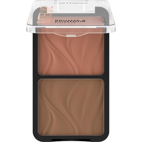 Catrice Paleta Butter Like Bronze & Contour, de larga duración, definir, resultado inmediato, natural, mate (9g)