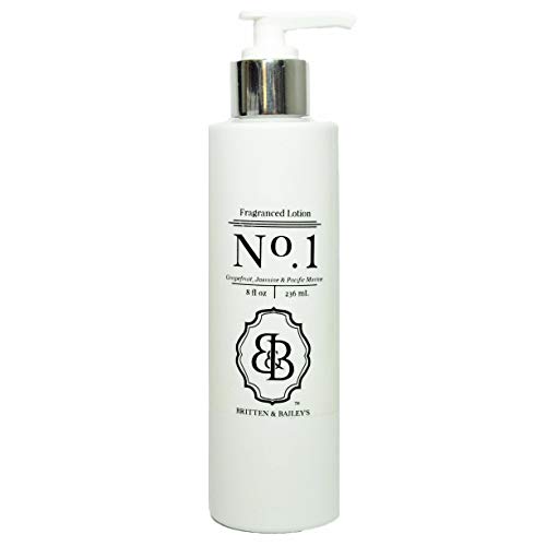 Grapefruit, Jasmine, Pacific Marine Lotion | Fragrance No. 1 | 8 oz | Natural | Britten & Bailey's