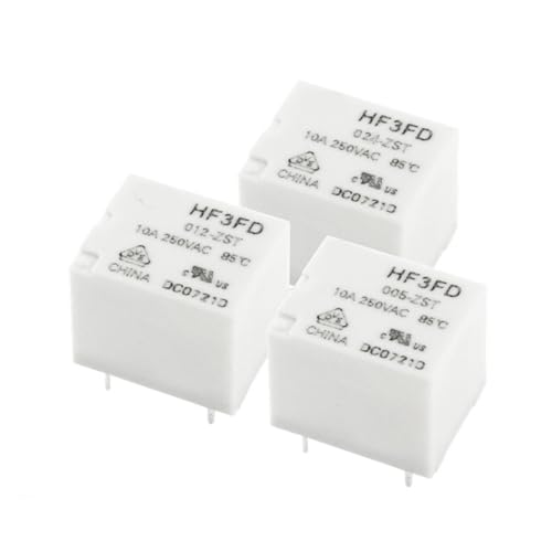 Relais HF3F 12v de remplacement pour carte électronique en panne T73 10A