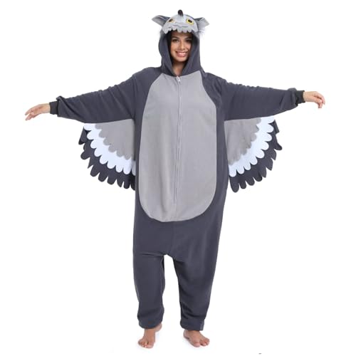 LBJR Combinaison Pyjama Homme Kigurumi Adulte Onesie Grenouillere Femme