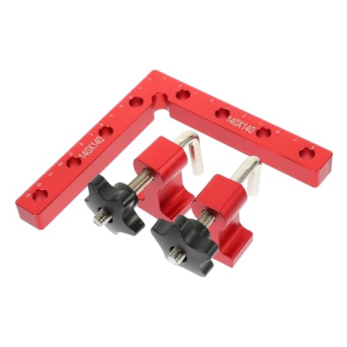 Balacoo Woodworking Tools Degree Clamp Set Right Angle Ruler Woodworking Clamps for Cabinets