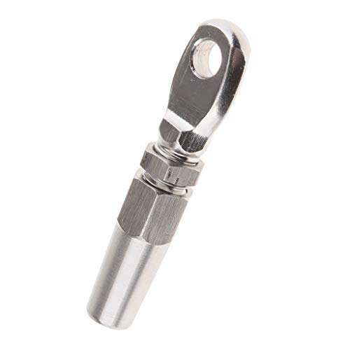 Baosity 4MM Stainless Steel Wire Ropes Swageless End Compression