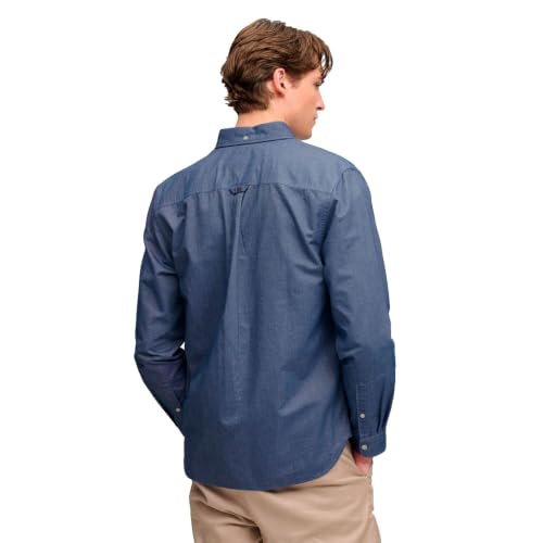 Chemise manches longues Superdry Oxford Preppy - vue 3