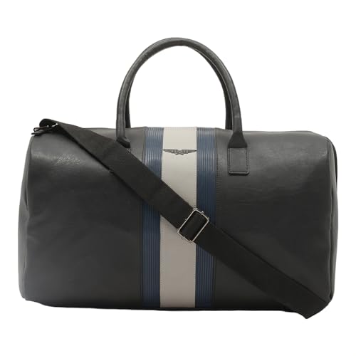 Image of POLICE Morrin Duffle Bag - Black /Navy /Grey