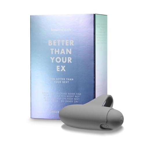 Better than your ex - Finger Vibrator - Masseur pour le clitoris - 10 modes de vibration - Housse de doigt amovible - Rechargeable - Résistant à l'eau