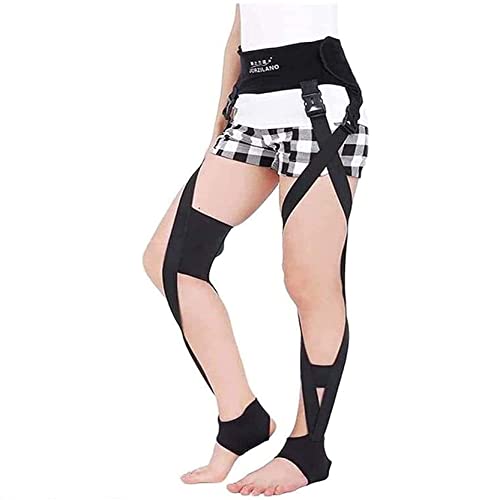 Ceinture de correction des jambes, bande de correction des jambes détachées en forme de jambes élastiques formant le correcteur de posture, confortable, respirant et pratique pour redresser les jambe