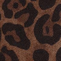 SUN STONE Womens Abby Faux Leather Heels Ankle Boots Brown 6 Medium (B,M), Leopard4