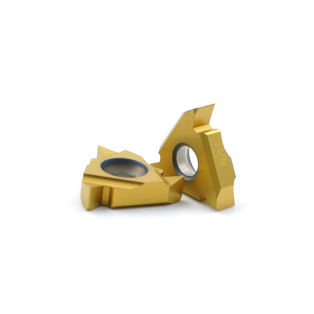 16IR AG55 Inserto roscado de carburo Indexable para CNC Torno, 10 uds