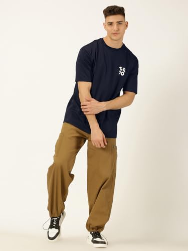 Image of Thomas Scott Men's | Graphic | Half Sleeve | Oversized Fit | Cotton Blend | Crew Collar | Casual Tshirt