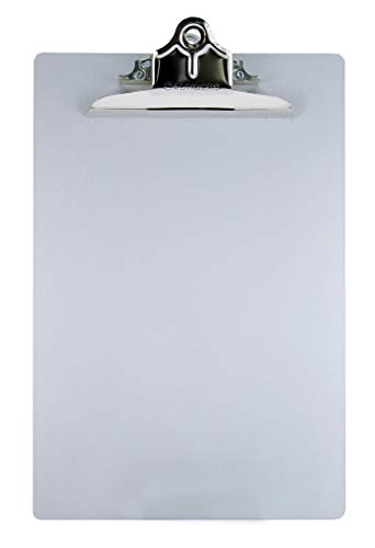 Saunders Aluminum Clipboard with Clip, 8.5 x 12 in