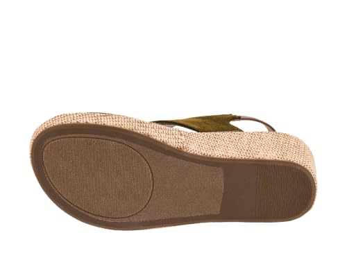 Image of Corkys Footwear Womens Carley Wedges, Featuring Corkys EVA Foam Cushioned Insoles, A 2.5 Inch Heel, Lightweight For All Day Wear, And Hook And Loop Closure