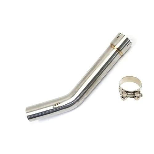 Tuyau d'échappement 51mm pour Yamaha YZF R6 de 1998 à 2005 avec adaptateur silencieux de moto