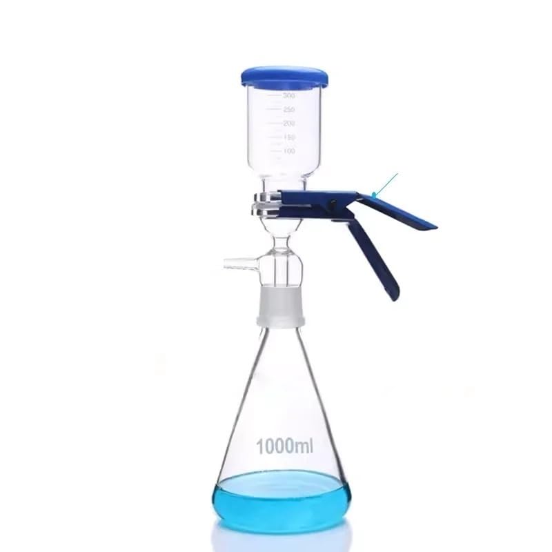 Filtrationsgerät – Laborglasfilter mit Gummischlauch