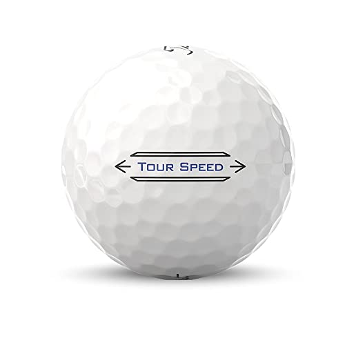 Titleist Tour Speed Golf Balls, White, One Dozen #TOP2